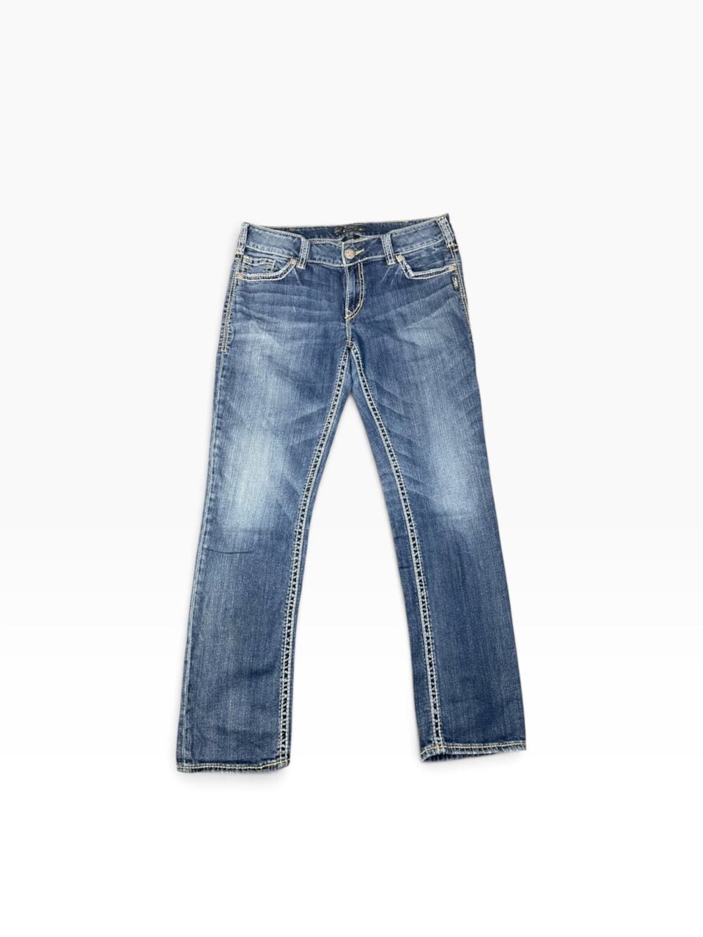 Silver Women’s Suki Slim Denim Jeans Size- 31x31
